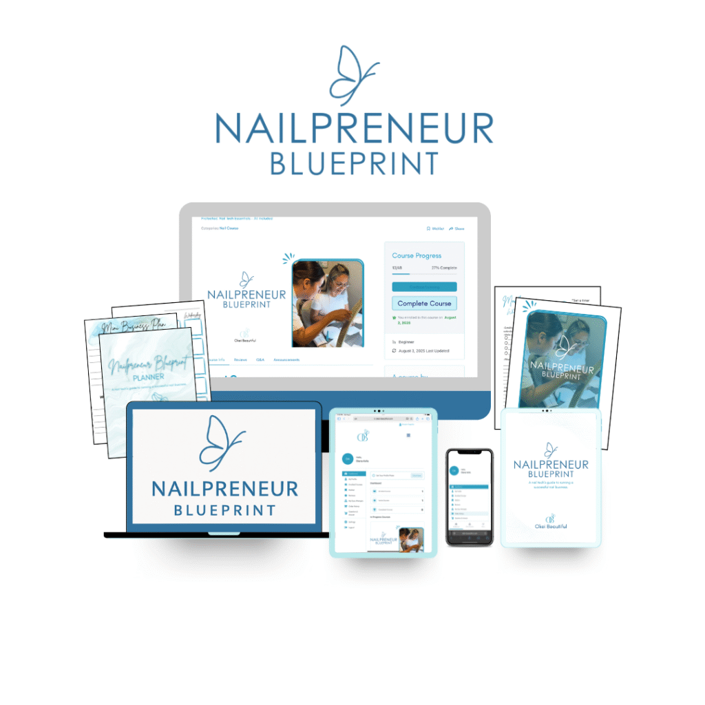 Online Nail Course for Beginners - Okei Beautiful